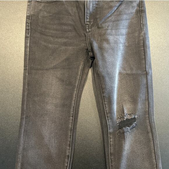 NWT Free People x Sandrine Rose Distressed Black Jeans, Women's Size 26 - Picture 8 of 10